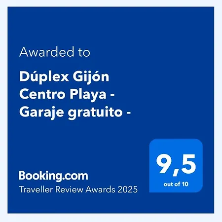 Duplex Centro Playa - Garaje Gratuito - Apartmán Gijón